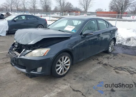 2009 Lexus Is 250 from USA, damaged, VIN JTHCK262992029847